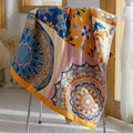 DecorBites™ Cotton Gauze Bath Towel - Soft & Absorbent Ethnic Style Wrap