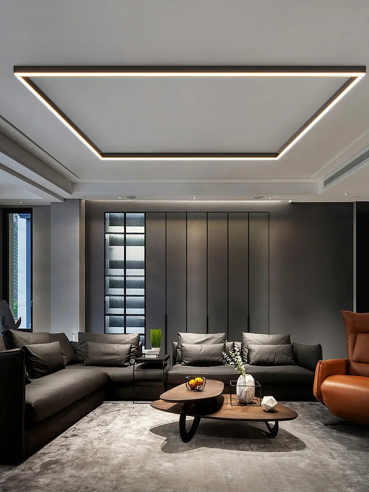 DecorBites™ LED Ceiling Lamp | Modern Nordic Lighting for Living Room, Kitchen, Bedroom & Office