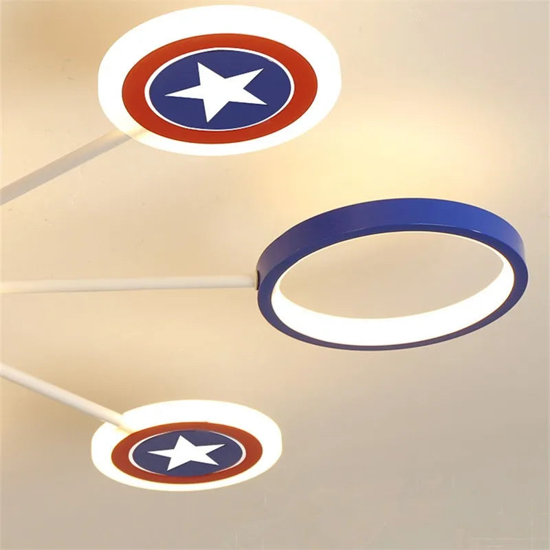 DecorBites™ Kids LED Cartoon Ceiling Light | Boys Girls Bedroom Decor Lamps