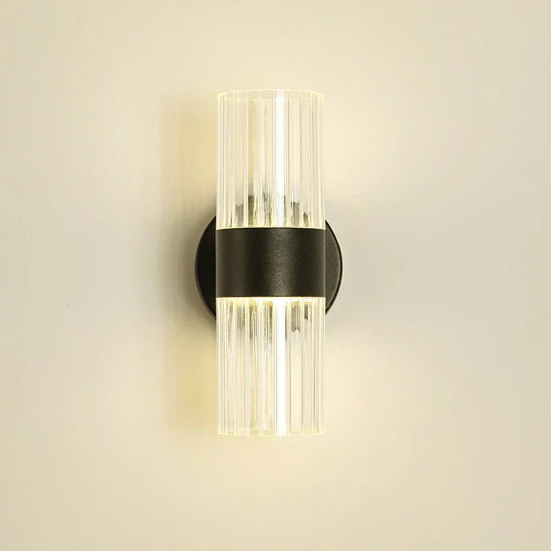 DecorBites™ Glass Shade Luxury Wall Lamp for Bedroom Bedside, Minimalist Design for Elegant Lighting