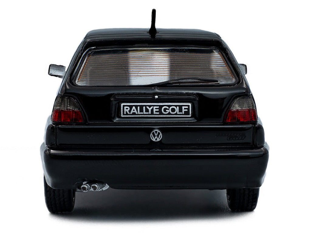 1989 Volkswagen Golf Rallye G60 Black 1/43 Diecast Model Car by Solido