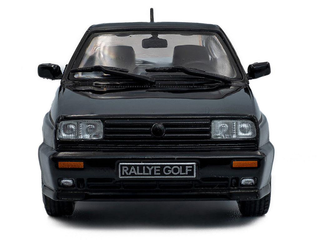 1989 Volkswagen Golf Rallye G60 Black 1/43 Diecast Model Car by Solido