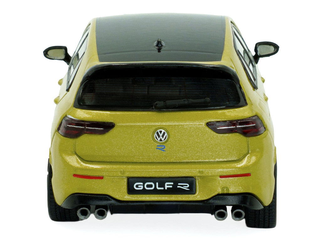 2023 Volkswagen Golf R 333 Limited Edition Lime Yellow Metallic with Black Top 1/43 Diecast Model Car by Solido