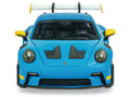 2023 Porsche 911 (992) GT3 RS "Tribute to 24 Hours of Daytona 2003" Riviera Blue with Yellow Stripes 1/43 Diecast Model Car by Solido