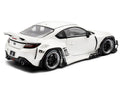2022 Toyota Pandem GR86 White Metallic 1/43 Diecast Model Car by Solido