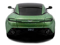 2023 Aston Martin DB12 Coupe Iridescent Emerald Metallic with Black Top 1/43 Diecast Model Car by Solido