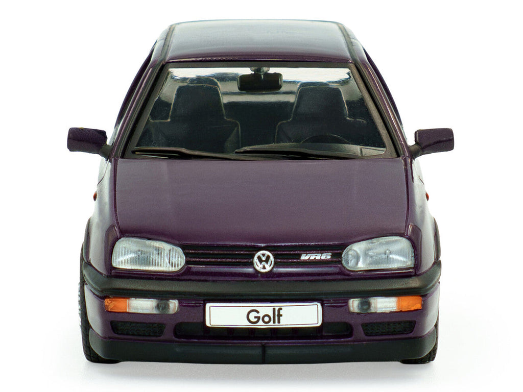 1994 Volkswagen Golf MKIII VR6 Purple Metallic 1/43 Diecast Model Car by Solido