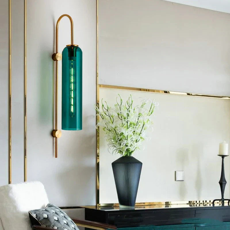 DecorBites™ Glass Sconce Wall Lamp for Bedroom Living Room