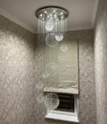 DecorBites™ Crystal Ball Chandelier - Large Lustre De Cristal Design - D80xH300cm