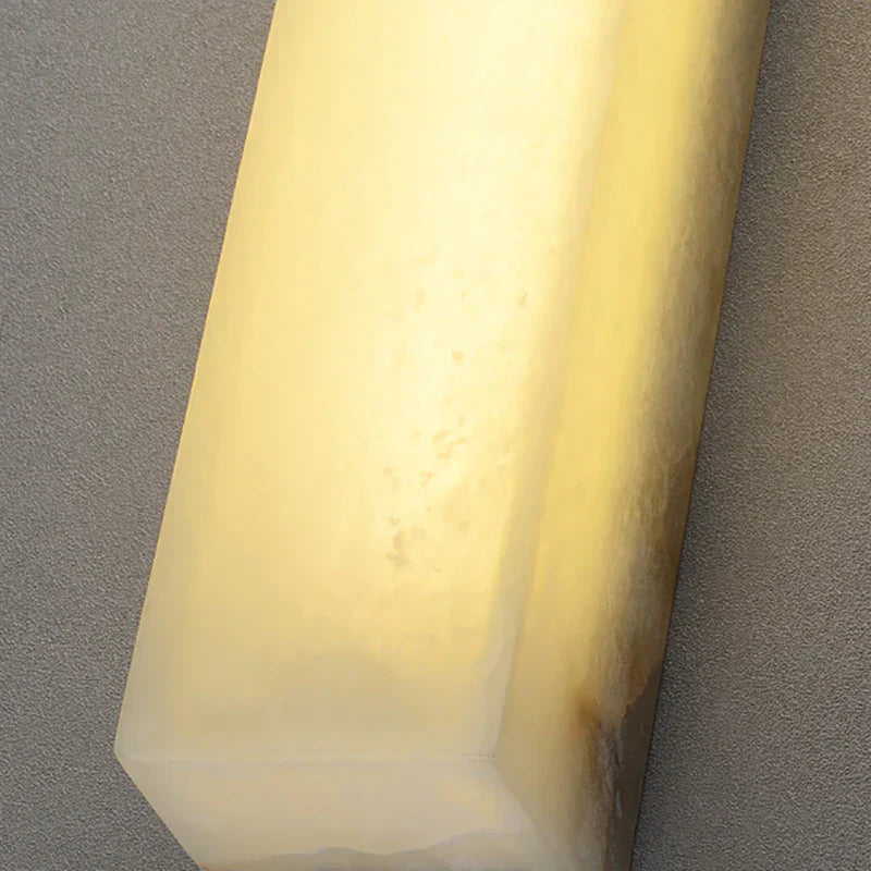 DecorBites™ Cuboid Marble LED Wall Lamp for Bedroom, Restaurant, Stairs - Dimmable Iron Lighting