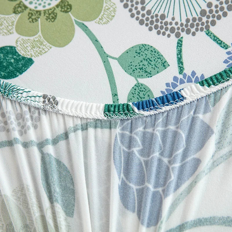 DecorBites™ Elastic Print Chair Cover Slipcovers Protector - Svetanya Inspired