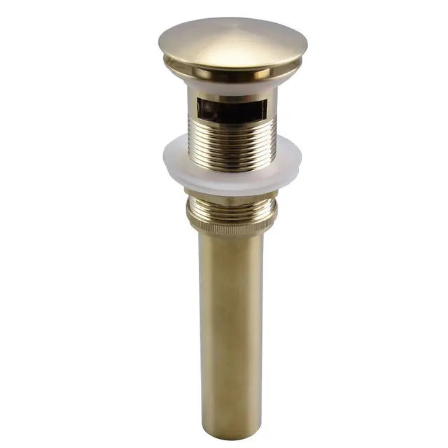 DecorBites™ Brushed Gold Basin Faucet: Brass Antique Sink Faucet, 3 Hole Waterfall Bathroom Tap