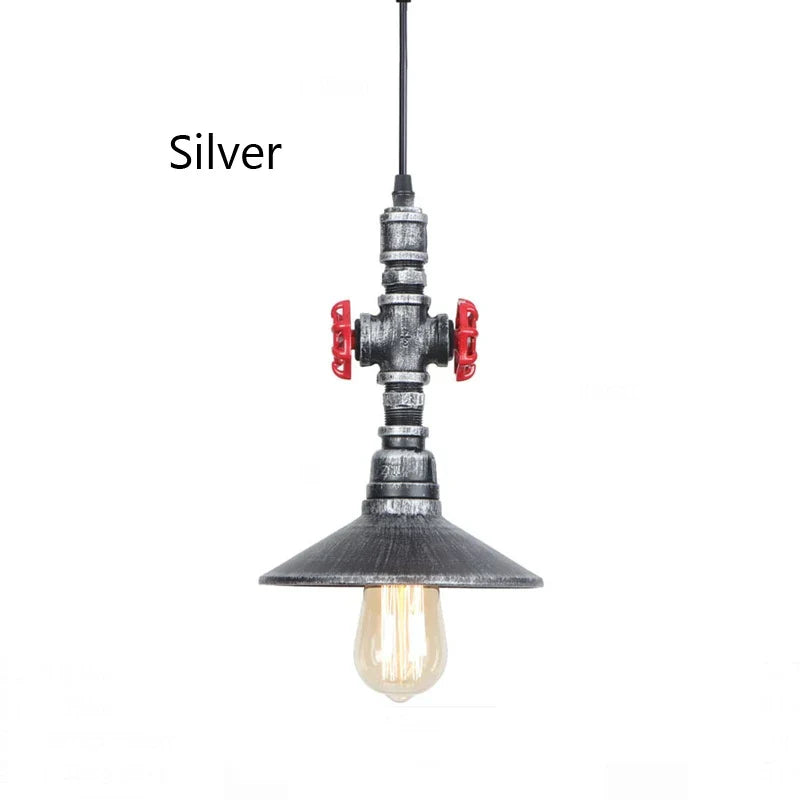 DecorBites™ Industrial Retro Loft Pipe Iron Pendant Lamp for Dining Bar Restaurant Club