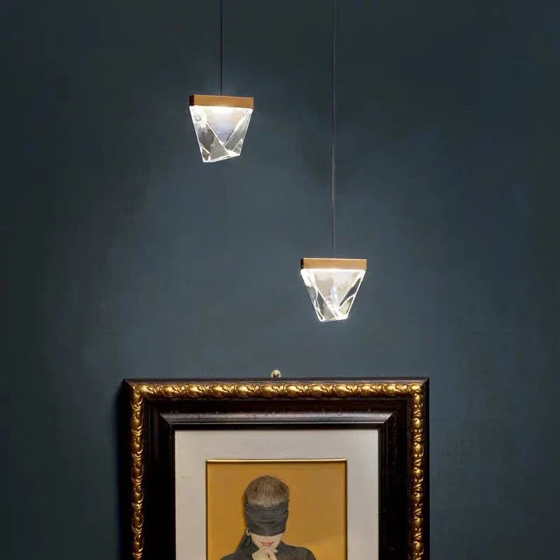 DecorBites™ Crystal Wall Sconce Light for Living Room Bedroom Hallway Lighting