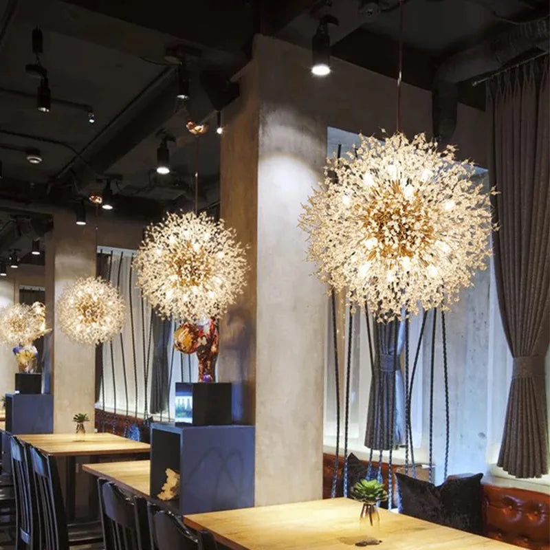 DecorBites™ Dandelion Led Ceiling Chandelier for Home Decor Lighting Fixture