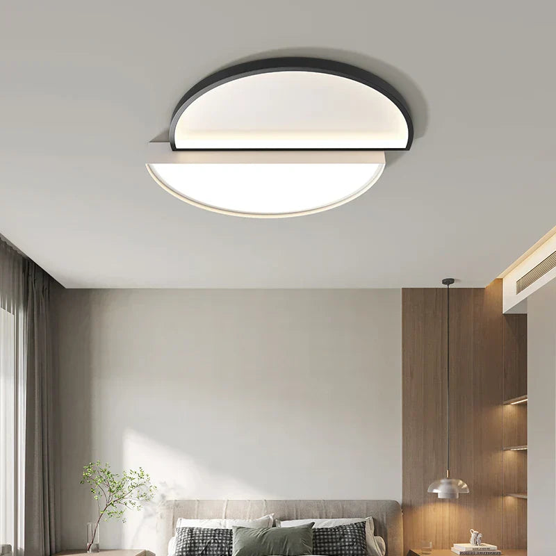 DecorBites™ Elegant Chandelier Lights for Home Decor, White & Black Fixtures for Dining Room, Bedroom & Kitchen