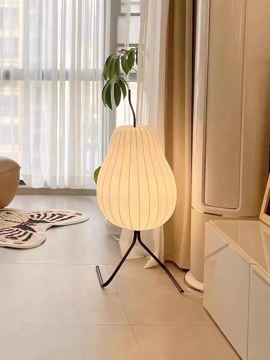 DecorBites™ LED Pear Floor Lamp for Home Decor & Lighting in Living Room, Bedroom, Dining & Study