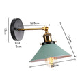 DecorBites™ Industrial Retro Loft Wall Sconce E27 Bedside Lights Fixtures for Living Room