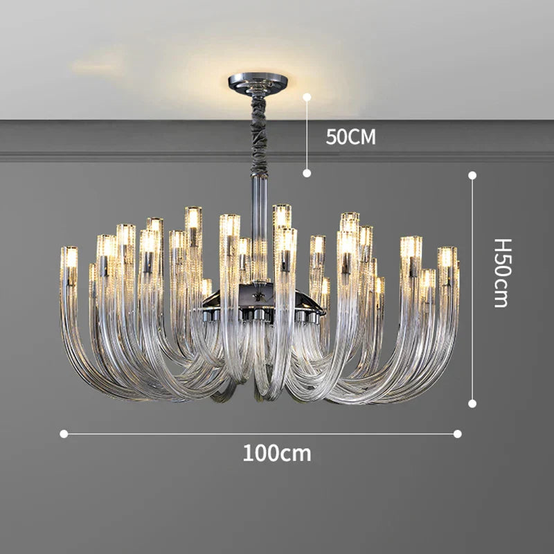 DecorBites™ LED Pendant Chandelier for Stylish Indoor Room Lighting