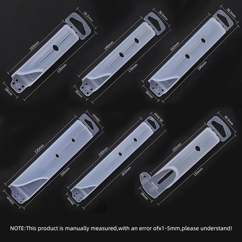 DecorBites™ Knife Scabbard: Blade Sleeve for Chef Knives, Bread Knives, Scissors & More