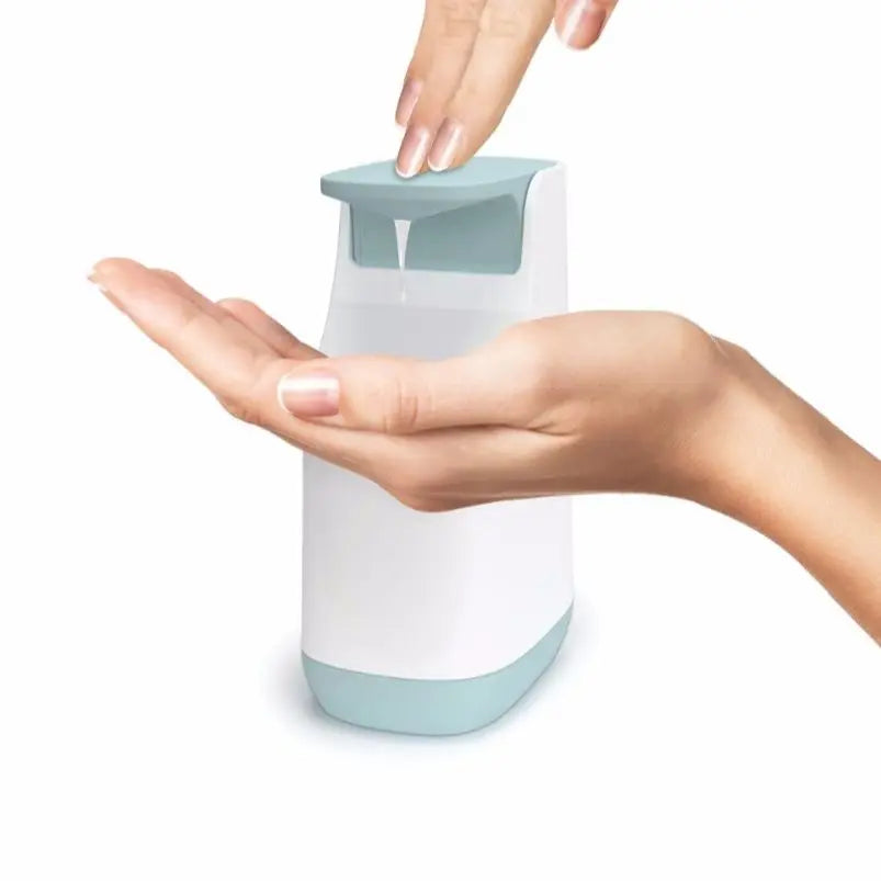 DecorBites™ 350ml Non-Drip Soap Pump Dispenser for Bathroom Kitchen, Space-Saving and Compact
