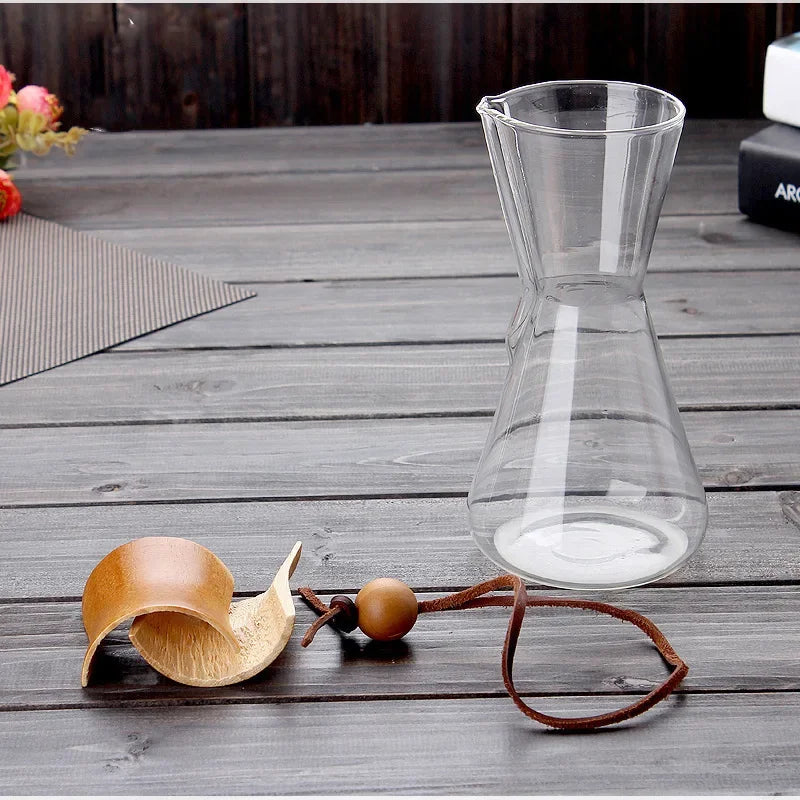 DecorBites™ Barista Kettle Pot Coffee Strainer Pitcher Set for Cafe and Home