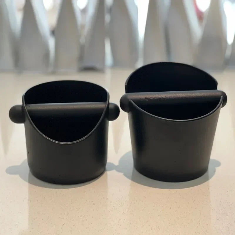 DecorBites™ Espresso Knock Box with Removable Bar and Non Slip Base