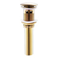 DecorBites™ Gold Basin Faucet: Single Handle Bathroom Sink Tap & Brass Lavatory Mixer