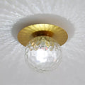 DecorBites™ Crystal Entrance Ceiling Lamp: Modern Minimalist LED Balcony Light