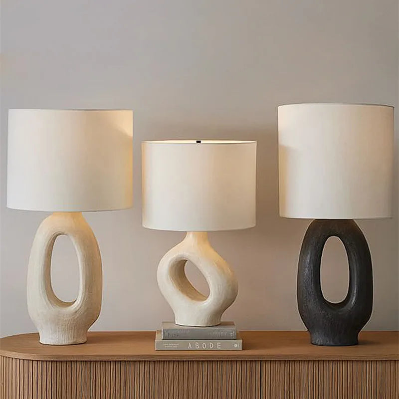 DecorBites™ Japanese Wabi Sabi Floor Lamp E27 for Home Decor, Living Room, Bedroom