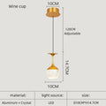 DecorBites™ Crystal LED Chandelier for Dining Room Decor