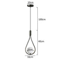 DecorBites™ Glass Ball Pendant Lamps for Home Kitchen Bar Decor & Wall Sconce