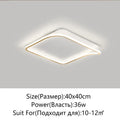 DecorBites™ Golden LED Ceiling Chandelier: Modern Simplicity for Living, Dining, and Bedrooms