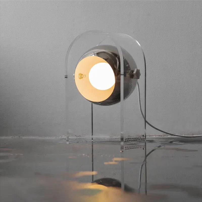DecorBites™ Acrylic LED Desk Lamp for Bedroom, Study Room, Living Room, Hotel, Indoor Decor