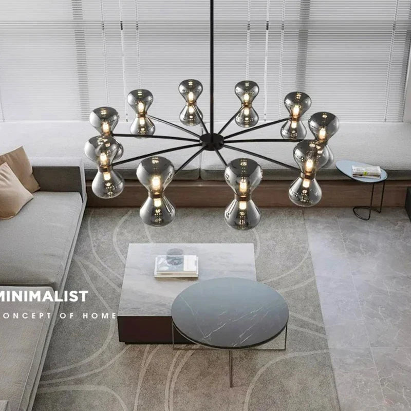 DecorBites™ LED Pendant Chandelier for Indoor Lighting and Living Room Decor