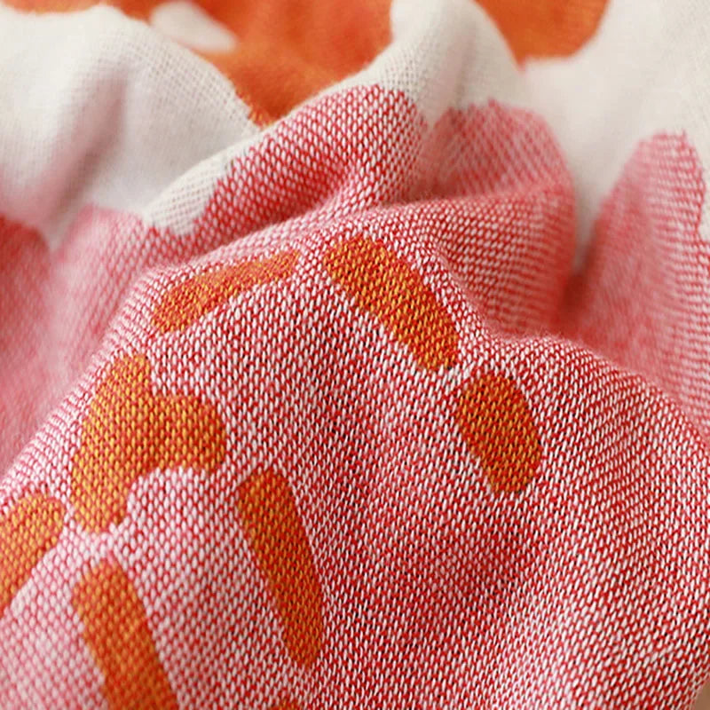 DecorBites™ Cotton Gauze Adult Bath Towels: Luxury, Quick-Dry, Soft & Absorbent