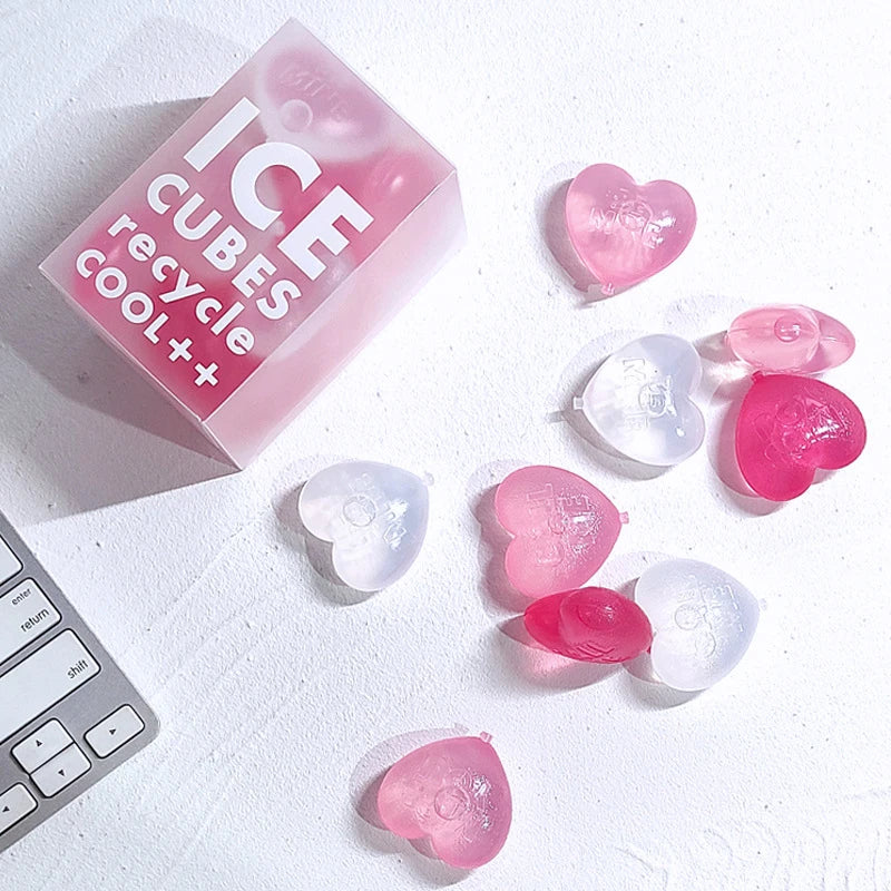 DecorBites™ Heart Ice Cube Mold - Quick-frozen Eco-friendly Reusable Ice-making Tray