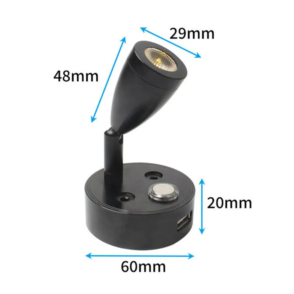 DecorBites™ LED Lights with USB Charger and Touch Control Switch for Vehicles