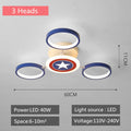 DecorBites™ Kids LED Cartoon Ceiling Light | Boys Girls Bedroom Decor Lamps