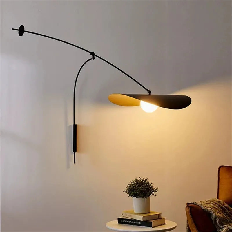 DecorBites™ Adjustable Long Arm LED Floor Lamp for Reading & Living Room