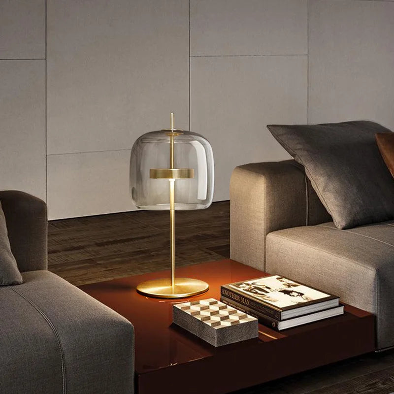 DecorBites™ Glass Table Lamp - Vistosi Jube Replica Design for Creative Home Lighting