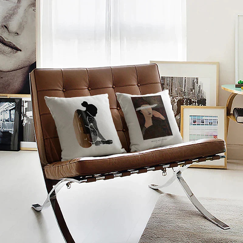 DecorBites™ Geometric Artist Sofa Cushion Cover - Luxe Home Decor