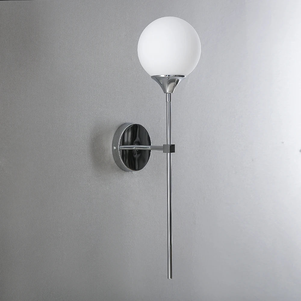 DecorBites™ Gold Glass Wall Lamp LED Indoor Light for Kitchen & Bathroom