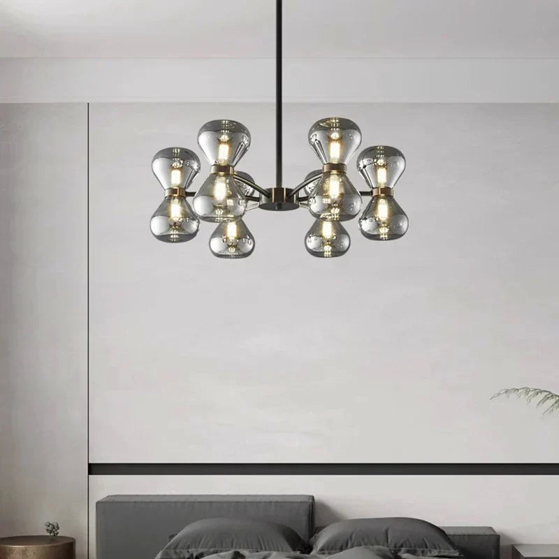 DecorBites™ LED Pendant Chandelier for Indoor Lighting and Living Room Decor