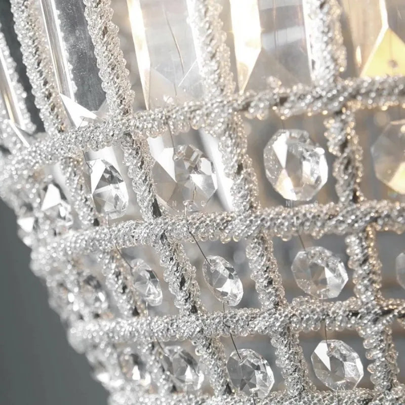 DecorBites™ French Balloon Crystal Pendant Lights for Luxury Home Decor
