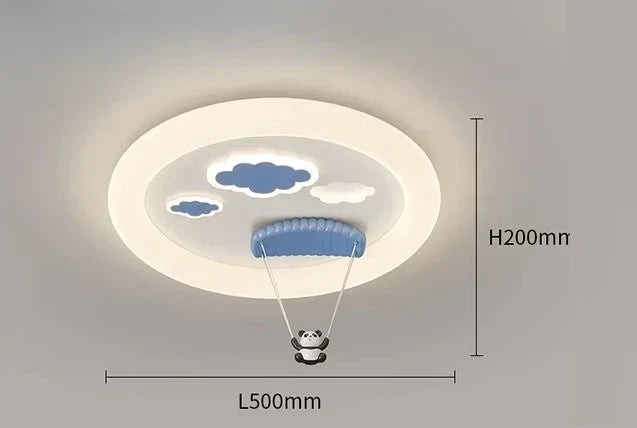 DecorBites™ Kids Room LED Ceiling Chandelier, Cute & Modern Bedroom Light Fixture