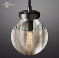 DecorBites™ Crystal Pearl LED Chandelier for Bedroom Dining Kitchen - Modern Small Hanging Pendant Light Fixtures