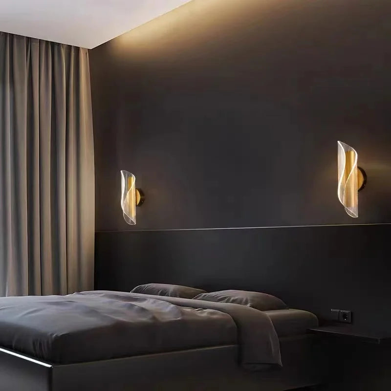 DecorBites™ Heavenly Book LED Wall Lamp - Modern Acrylic Design for Living Room and Bedroom