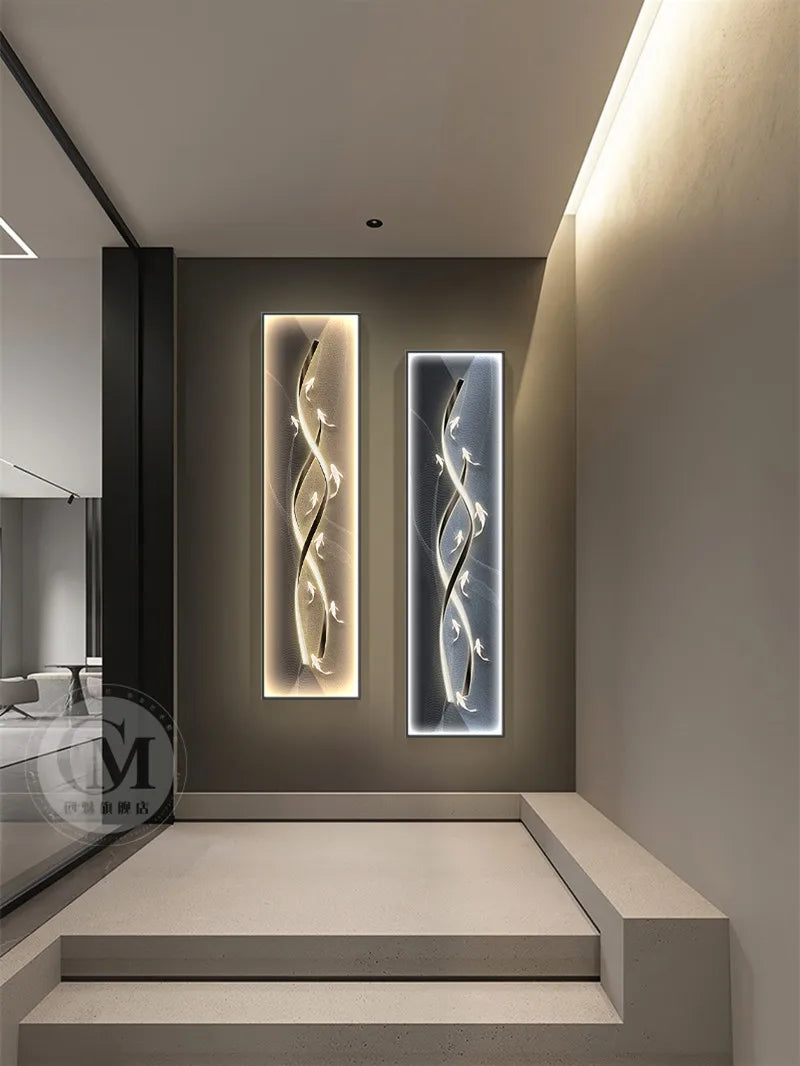 DecorBites™ Dimmi Modern Abstract Wall Lamp for Living Room Bedroom Dining Room