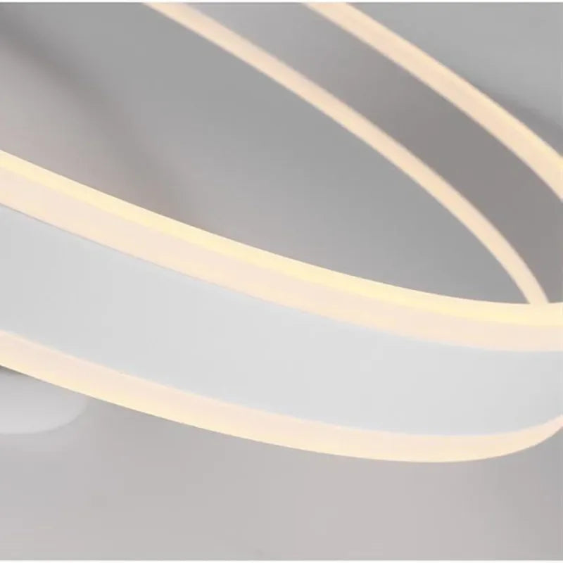 DecorBites™ LED Ceiling Chandelier Dimmable for Bedroom Living Room Dining Minimalist Pendant Lighting